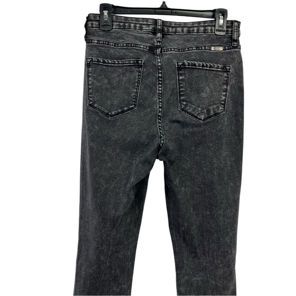 KanCan Jr Women’s Black Jeans Sz 7/27 Distressed/Ripped/Torn Pockets Stretch - Picture 4 of 13